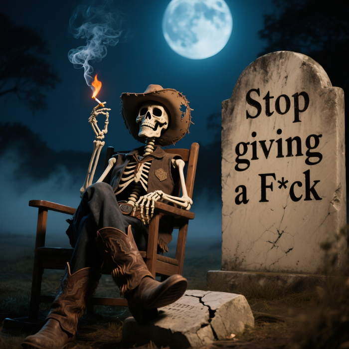 STOP GIVING A DAMN Cover