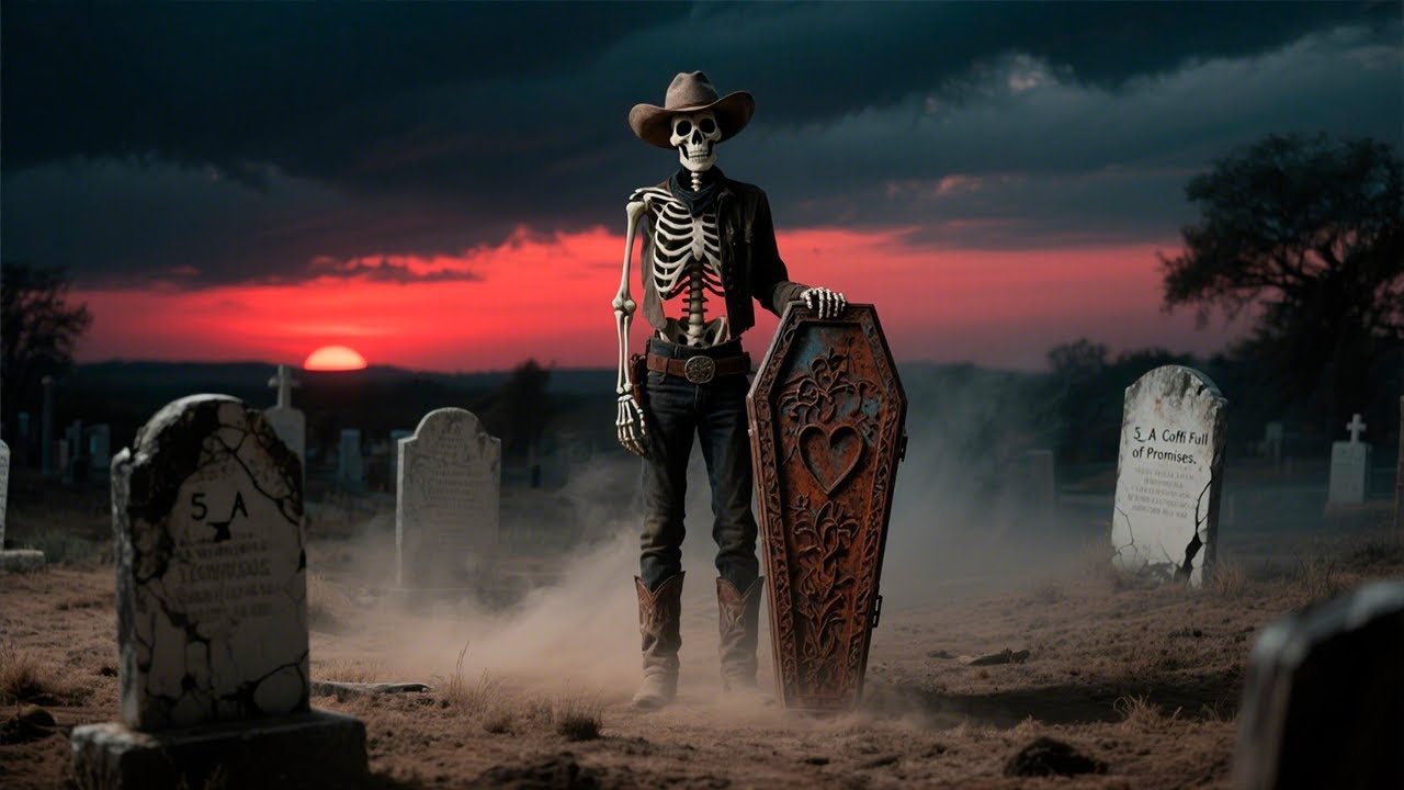 A Coffin Full of Promises - Dark Country Gothic Americana Music Single by Coffin Crown featuring haunting ballads, southern gothic themes, and atmospheric dark country sounds