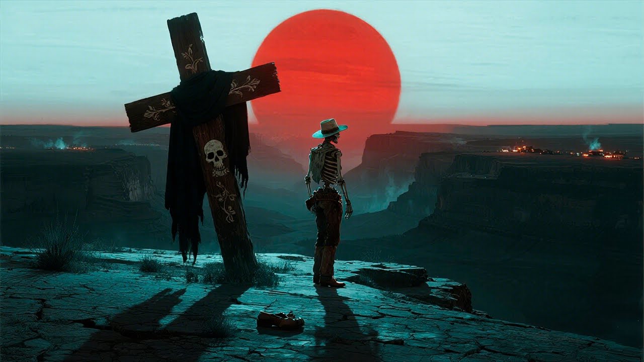 A Cross Too Heavy to Carry - Dark Country Gothic Americana Music Single by Coffin Crown featuring haunting ballads, southern gothic themes, and atmospheric dark country sounds