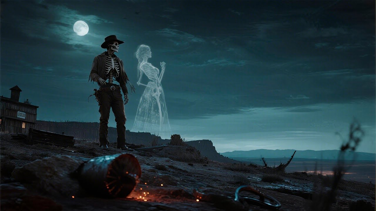 The Rattle of Her Bones in My Coat - Dark Country Gothic Americana Music Single by Coffin Crown featuring haunting ballads, southern gothic themes, and atmospheric dark country sounds